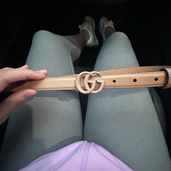 Beige Gucci belt. Size 95 (American size 10). - Picture 10 of 10